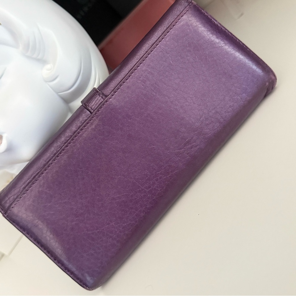 Gucci Abbey Continental leather wallet in nebula, purple - Picture 6 of 15